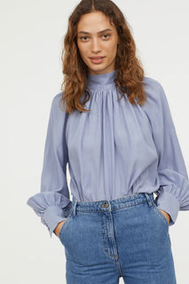 Блузка с широким рукавом H&M