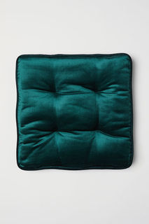 Бархатная подушка на стул H&M