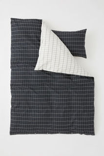 Хлопковое постельное белье H&M