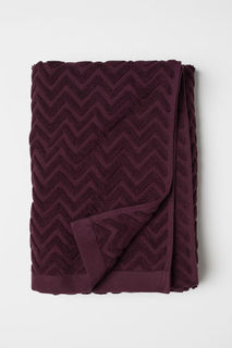 Банное жаккардовое полотенце H&M