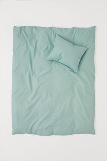 Хлопковое постельное белье H&M