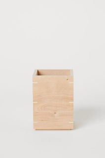Деревянный ящик для хранения H&M