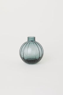 Маленькая стеклянная ваза H&M