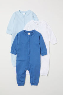 3 хлопковые пижамы H&M