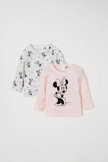 2 футболки с длинным рукавом H&M