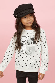 Свитшот с принтом H&M