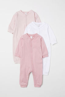 3 хлопковые пижамы H&M