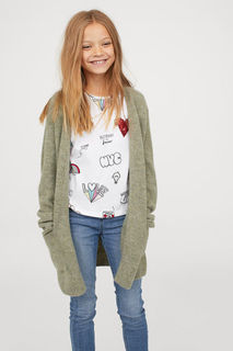 Вязаный кардиган H&M
