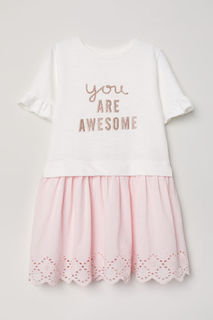 Байковое платье H&M