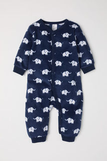 Флисовая пижама H&M