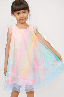 Блестящее тюлевое платье H&M