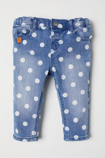 Джинсы с рисунком H&M
