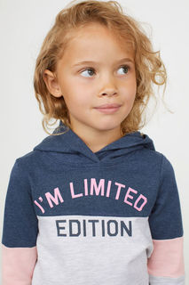 Худи с принтом H&M