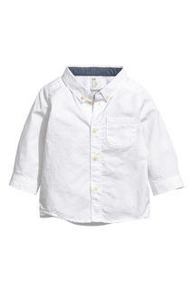 Хлопковая рубашка H&M