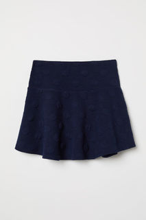 Трикотажная юбка с воланом H&M