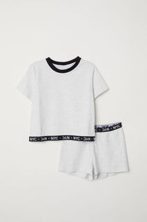 Трикотажная пижама H&M