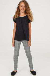 Легинсы из плотного трикотажа H&M