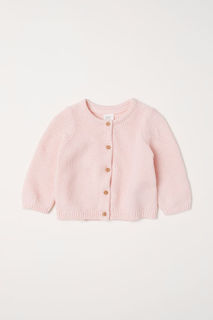 Кардиган изнаночной вязки H&M