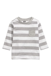 Футболка с длинным рукавом H&M