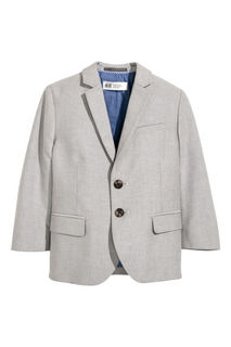 Хлопковый пиджак H&M
