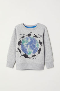 Свитшот с принтом H&M