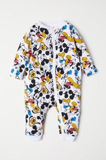 Пижама с принтом H&M