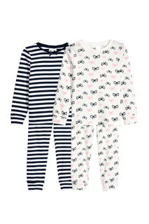 2 пижамы из трикотажа H&M