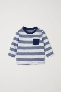 Футболка с длинным рукавом H&M