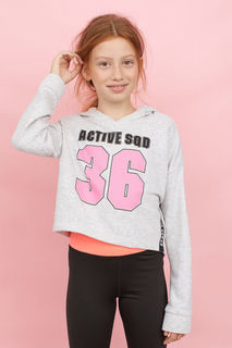 Короткий джемпер худи H&M