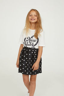 Юбка клеш из вискозы H&M