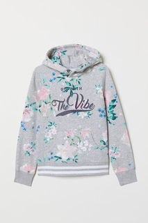 Худи с рисунком H&M