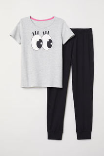 Трикотажная пижама H&M