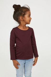 Футболка с длинным рукавом H&M