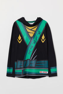 Худи с принтом H&M