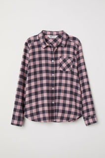 Рубашка из фланели Размер плюс H&M