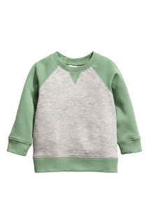 Хлопковый свитшот H&M