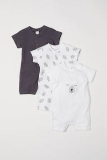 3 хлопковые пижамы H&M