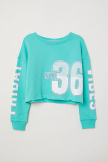 Свитшот с принтом H&M