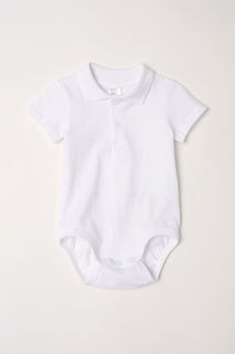 Боди из пикейной ткани H&M