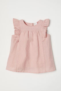 Блузка в тканую полоску H&M