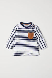 Футболка с длинным рукавом H&M