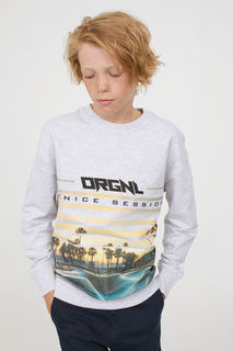 Свитшот с принтом H&M