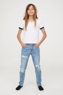 Джинсы Relaxed Tapered Fit H&M