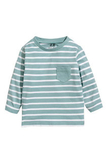 Футболка с длинным рукавом H&M