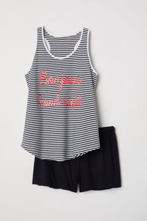 Трикотажная пижама H&M