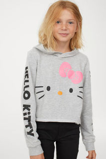 Короткий джемпер худи H&M