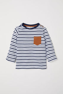 Футболка с длинным рукавом H&M