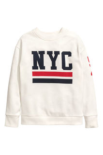 Свитшот с принтом H&M