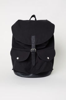 Рюкзак из хлопкового холста H&M
