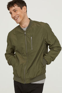 Куртка-бомбер из нейлона H&M